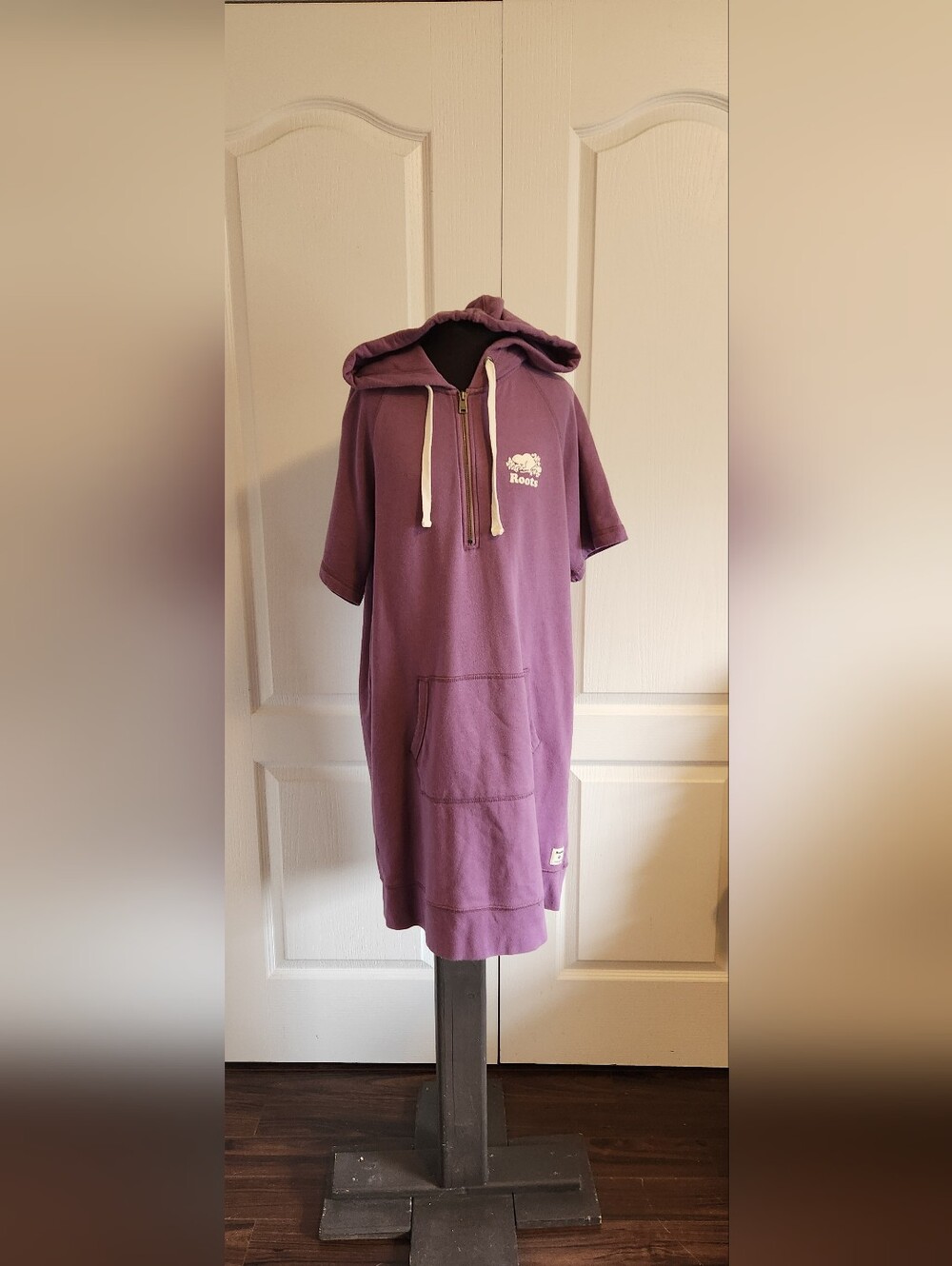 Womens Roots Lilac Colored Sweater Dress Size Medium